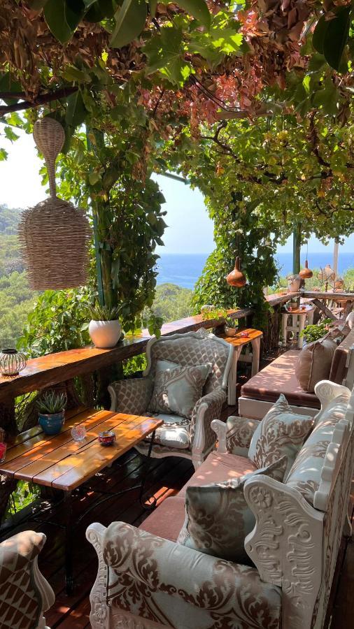 Large Bungalow With Sea View In Kabak Bay, Oeluedeniz Fethiye Exterior foto